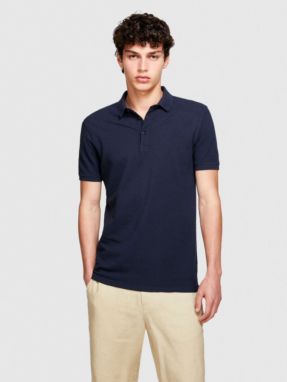 Slim fit polo Men image number null