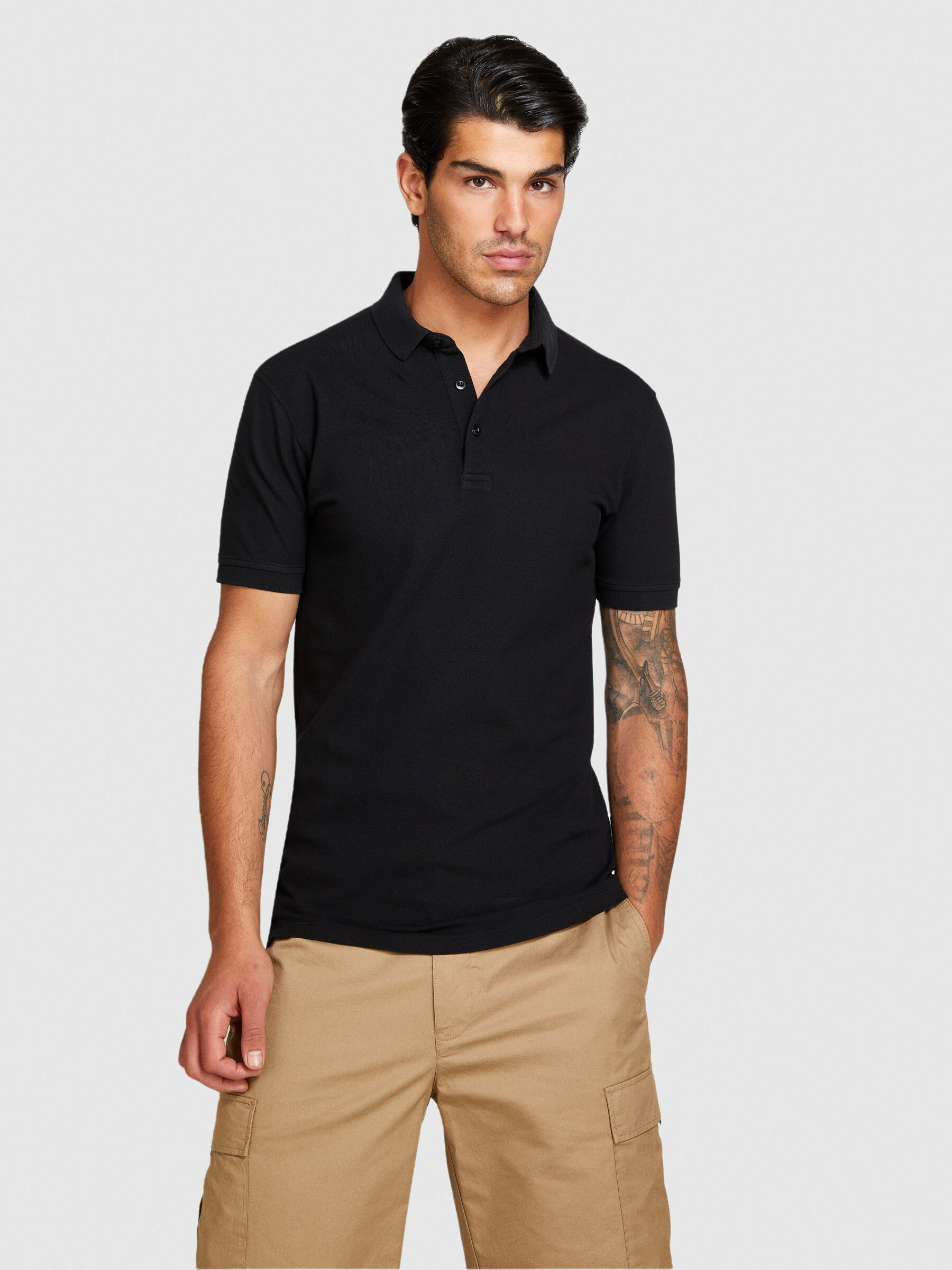 Slim fit polo Men image number null