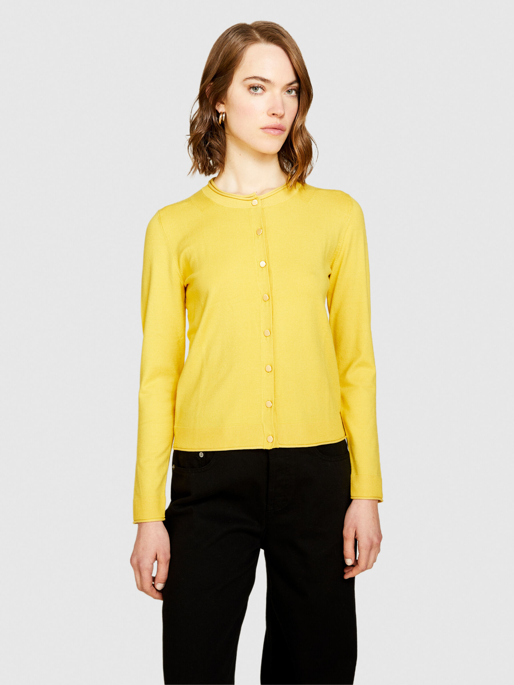 Regular fit cardigan Women image number null