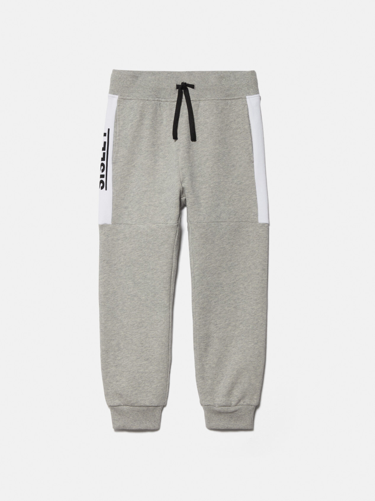 Joggers with logoed band Light Gray Sisley