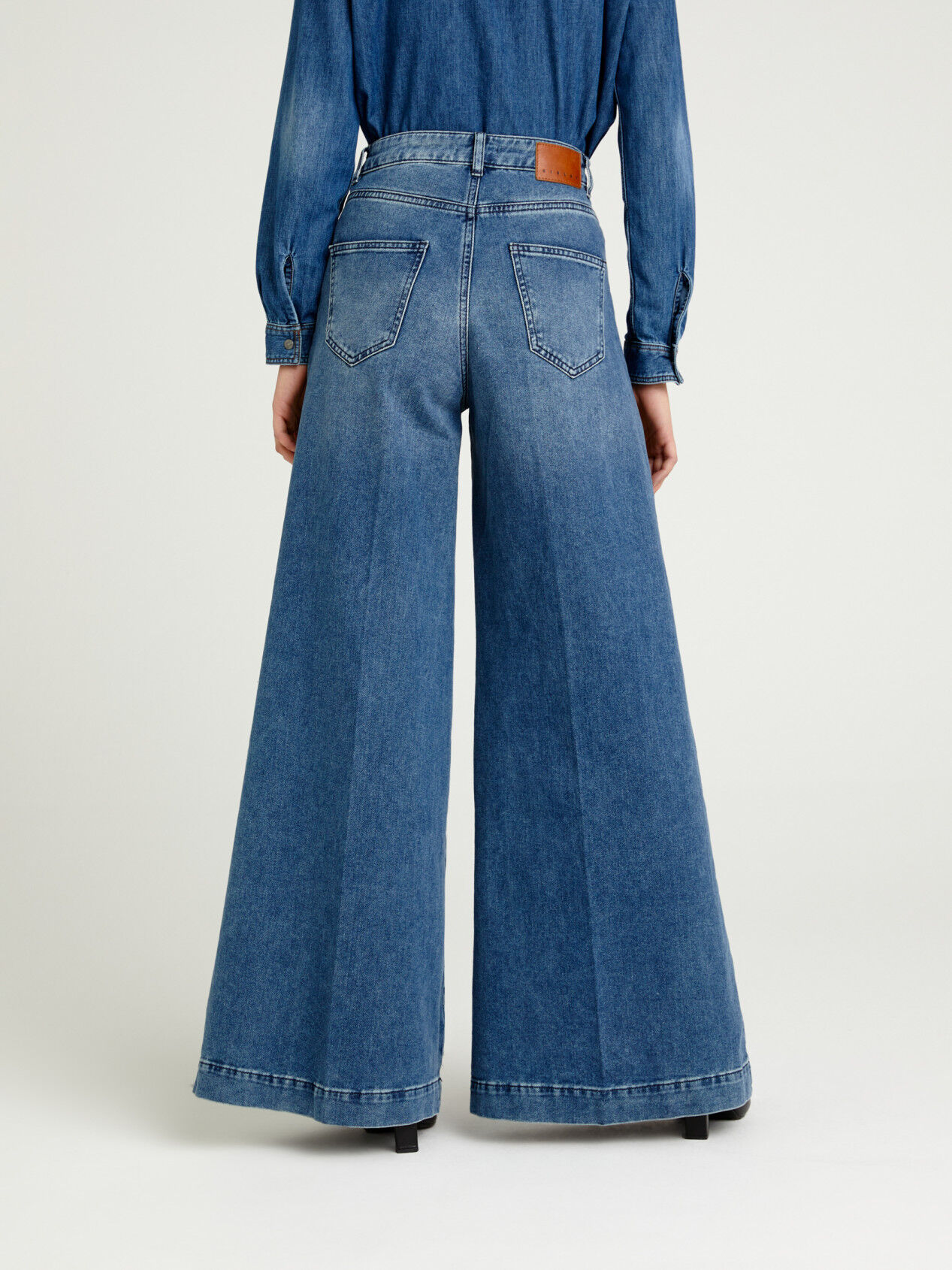 Jeans palazzo clearance