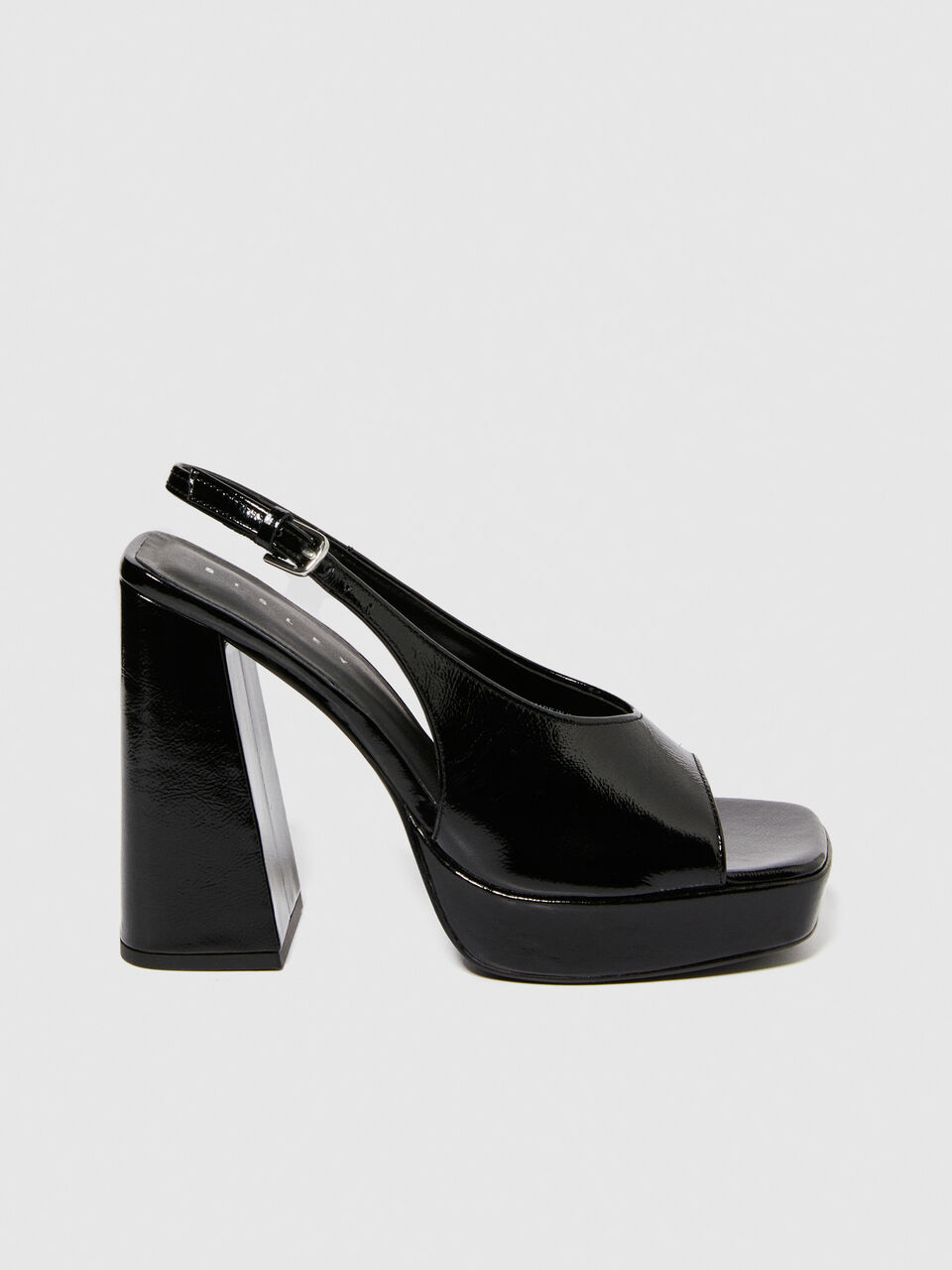 Leather sandals with platform Women image number null