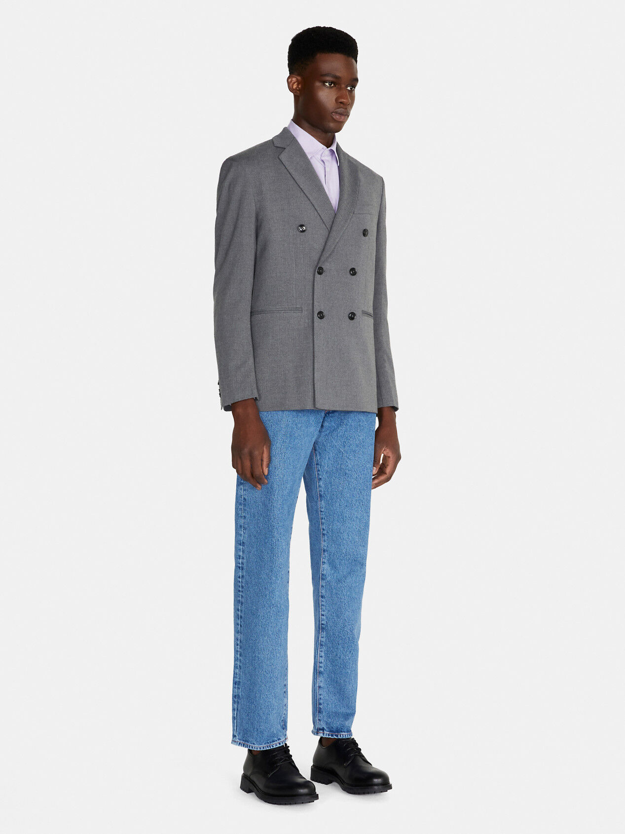Acne studios new arrivals double breasted blazer