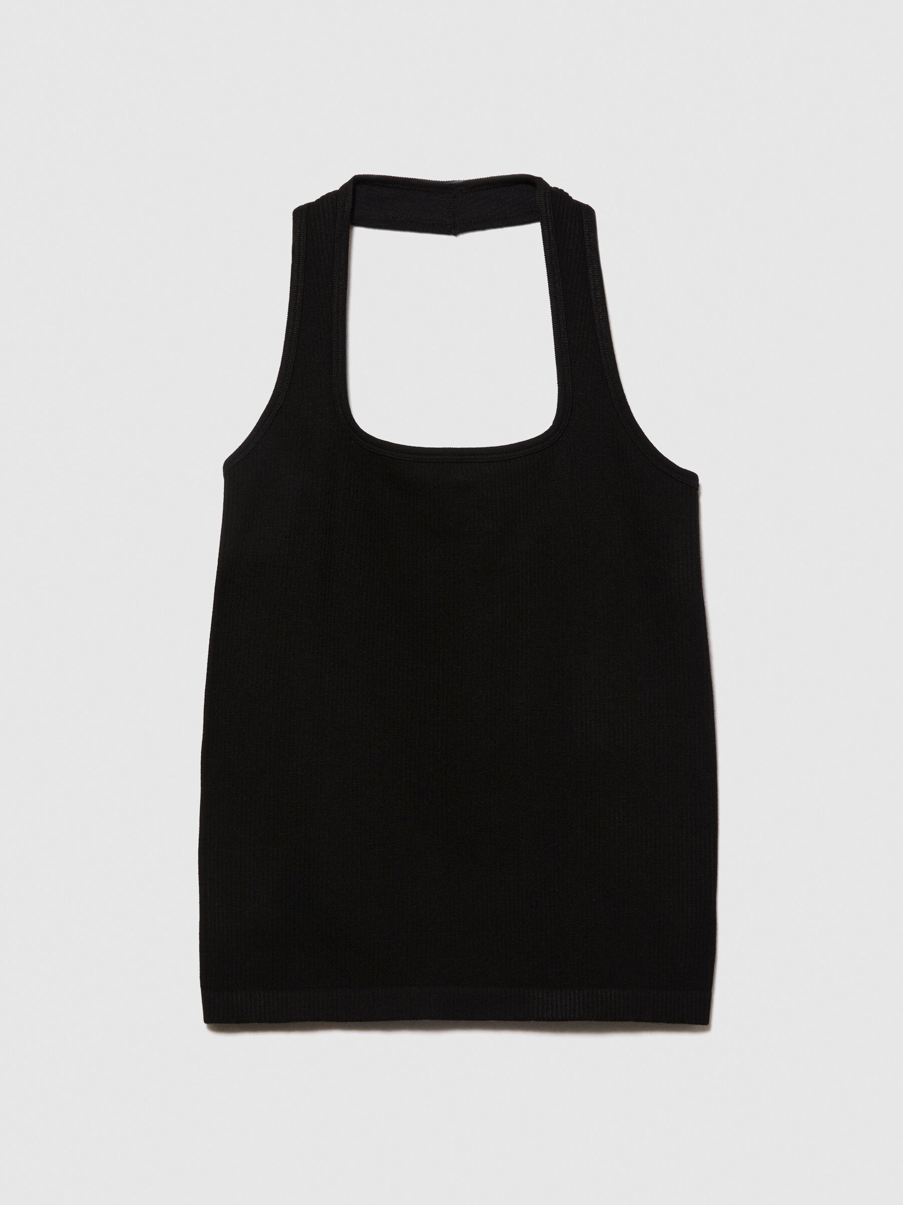 Seamless ribbed top Women image number null