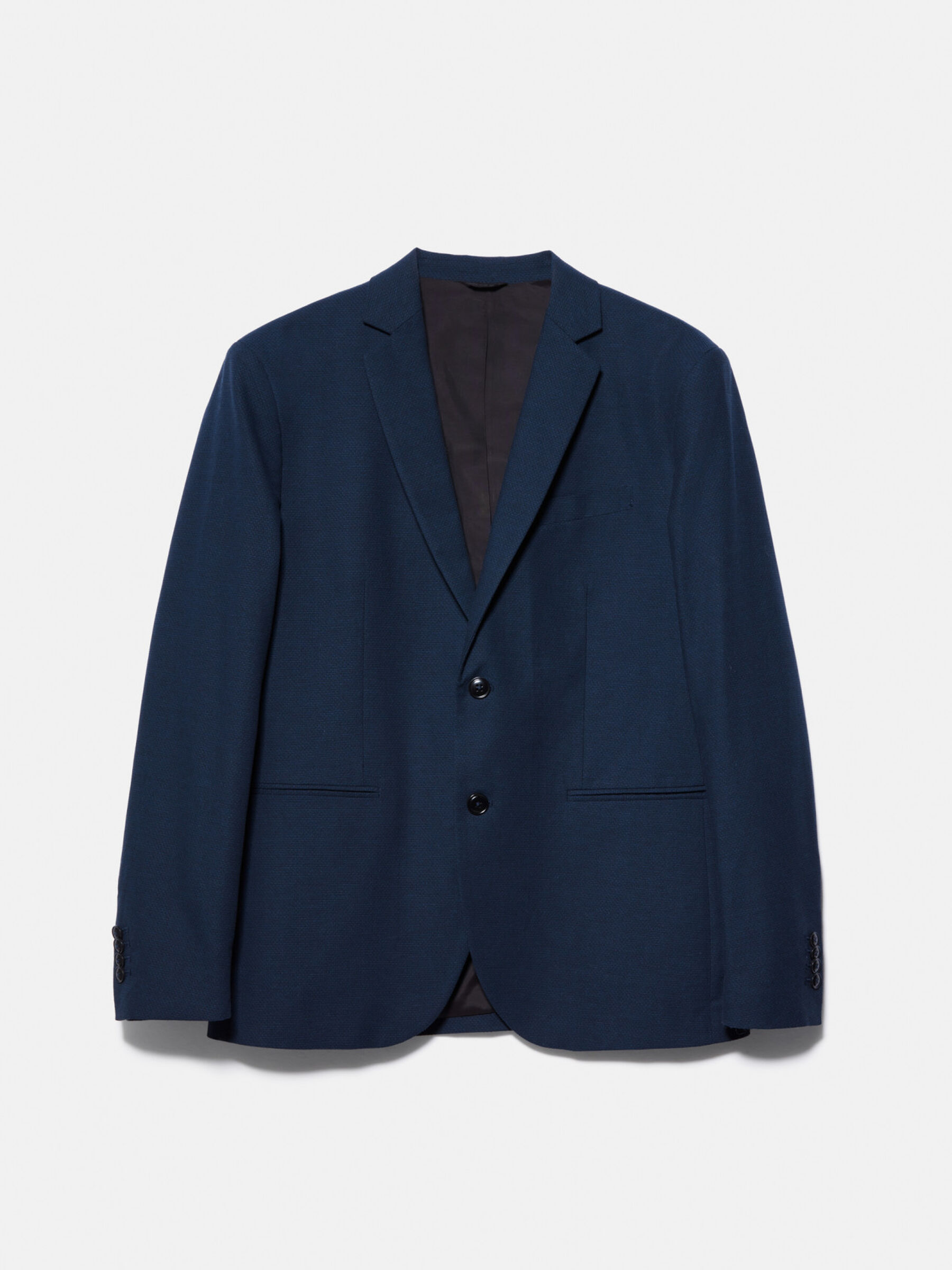 Slim comfort fit jacket, Dark Blue - Sisley