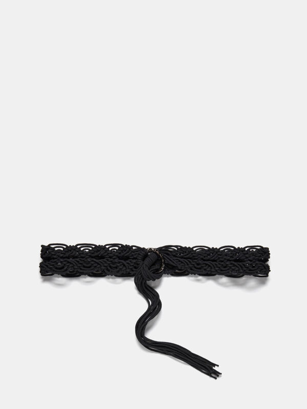 Crochet sash