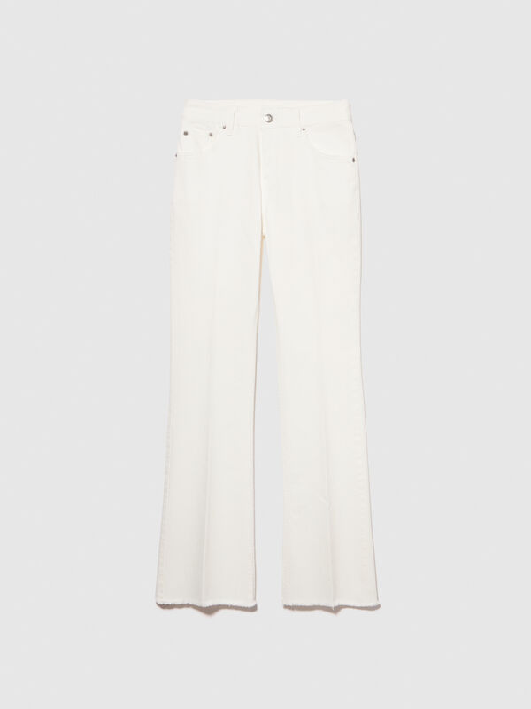 Colored flared fit jeans - women's bootcut & flared jeans | Sisley