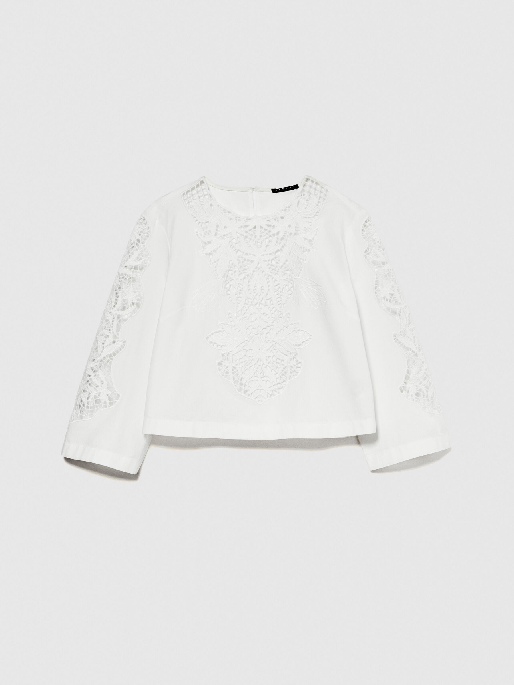 Blouse with crochet Women image number null