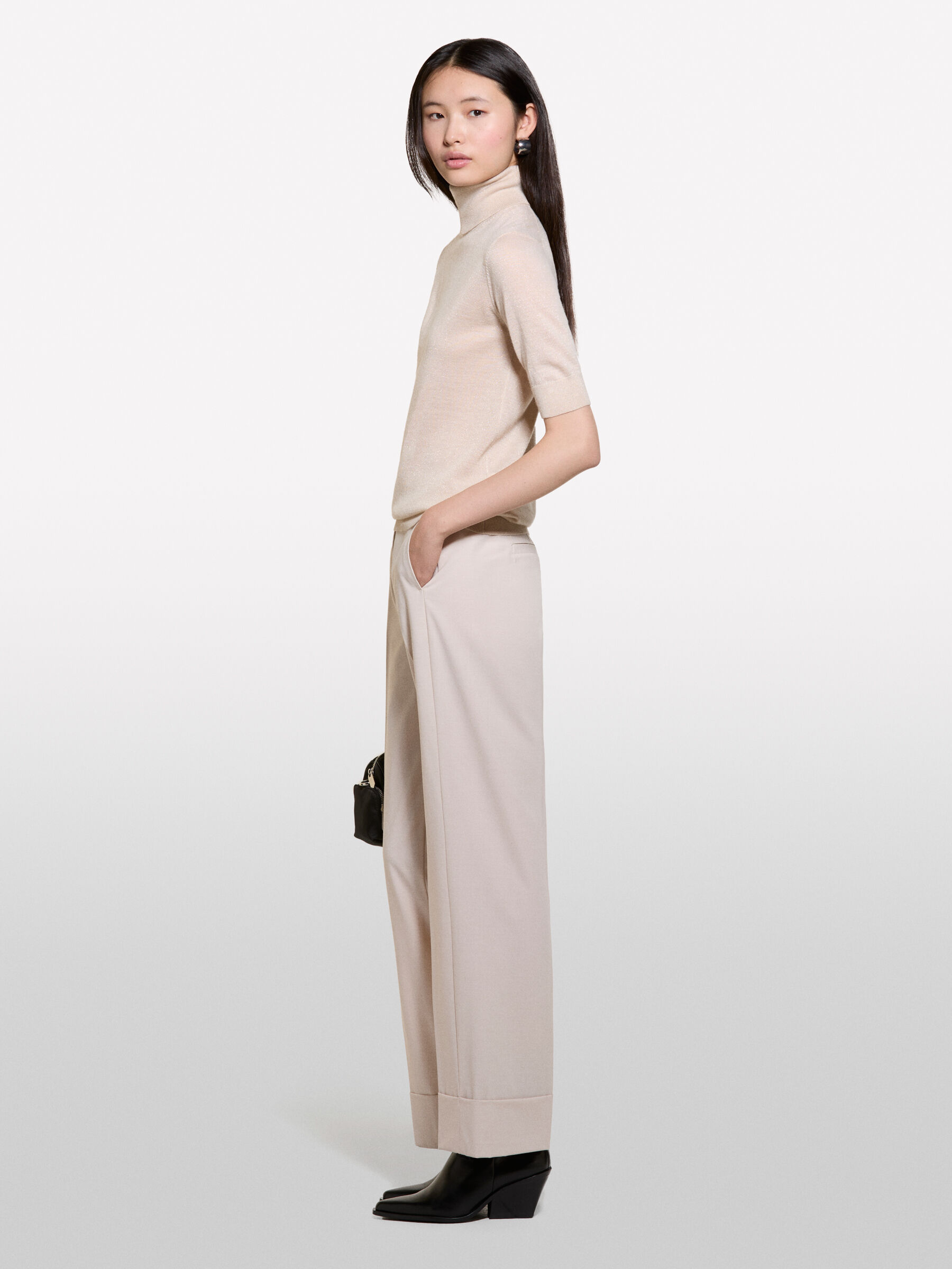 TURTLE NECK SWEATER Women image number null