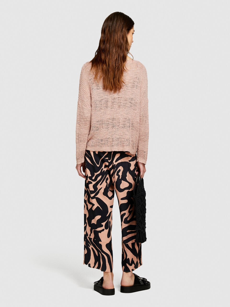 Boat neck sweater Women image number null