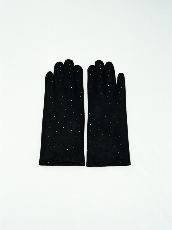 Gloves with studs - women's gloves | Sisley