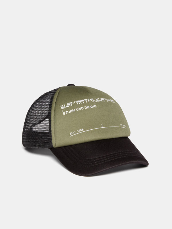 Hat with print Men