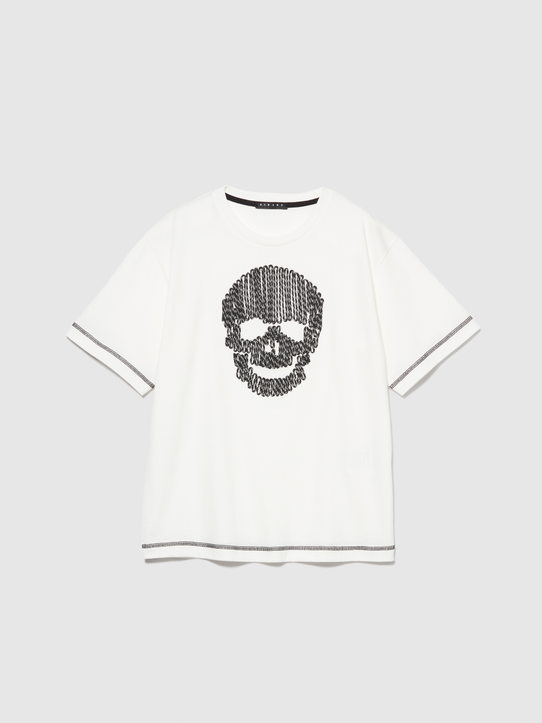 【Paragraph】22SS★ Basic Embroidery LS T-shirt (No.22) Sisley-