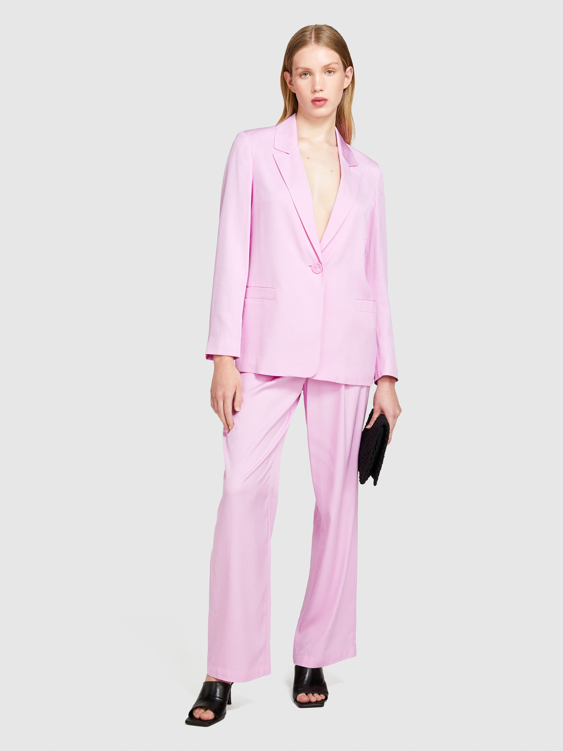 超特価セール開催！！ Single-breasted blazer, Soft Pink - Sisley スーツ・フォーマル・ドレス